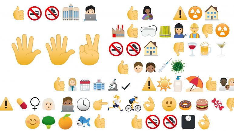 Emojis para ayudar a prevenir el cáncer